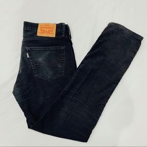 511 Black Courdory Levi’s 33x32